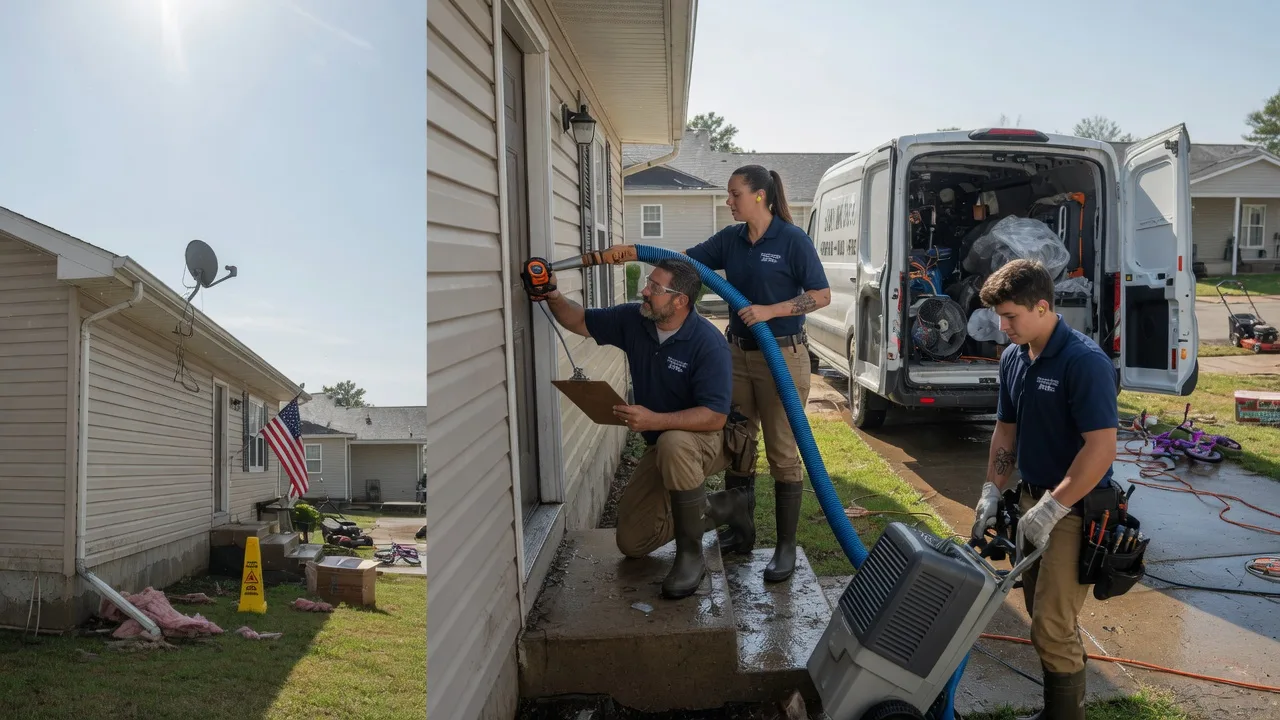 Ceiling Water Damage Restoration in Delbarton, WV near me